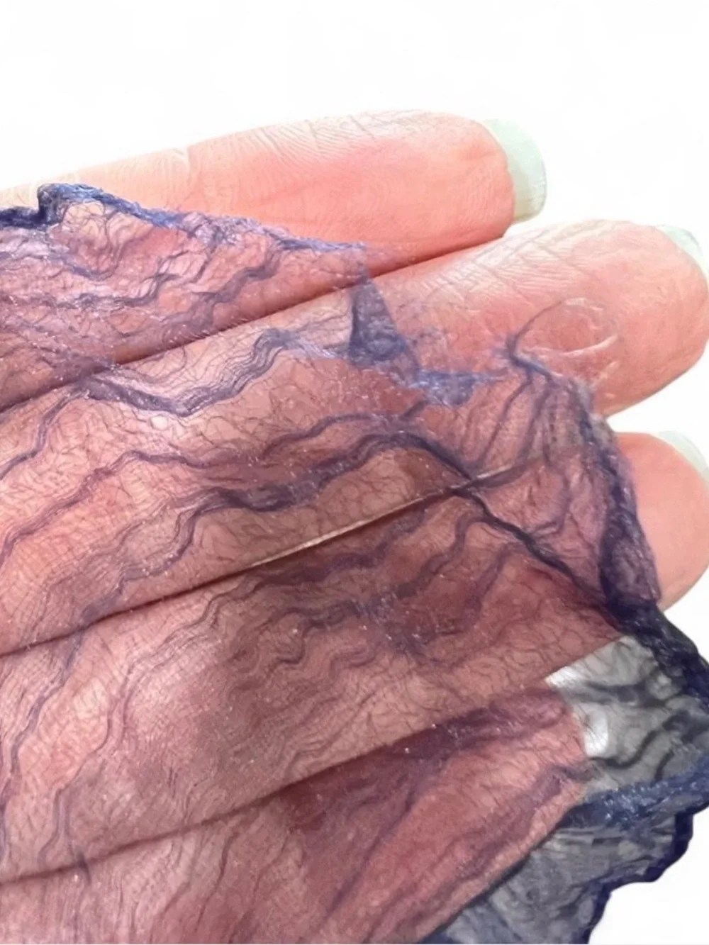 Lightweight Navy Sheer Scarf - Women Accessories